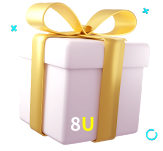 Receba seus bônus de boas-vindas no 8U BET
